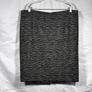 Lane Bryant Pencil Skirt Size 16 Abstract Modern Business Schoolgirl